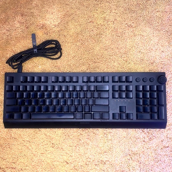 Razer BlackWidow V3 Pro Mechanical Wireless Gaming Keyboard w/keycap upgrade set - Picture 1 of 4